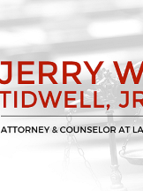 Attorney Jerry Tidwell in Rockwall TX